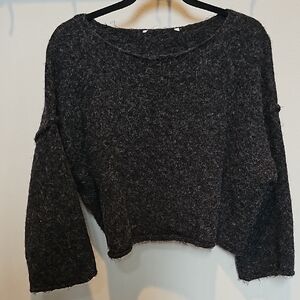 Cozy Black Knit Sweater